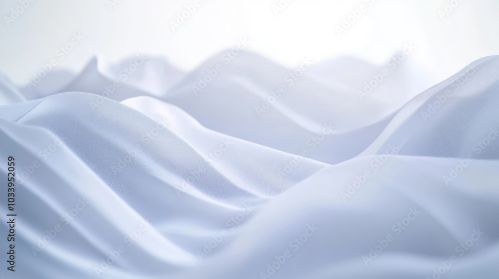 Obraz premium Abstract White Fabric Texture
