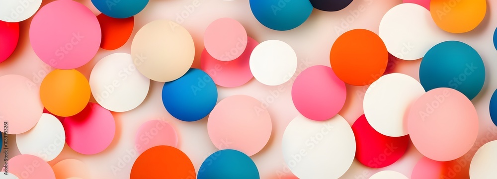 80. A bright and cheerful polka dot background, inviting playfulness 80. A bright and cheerful polka dot background, inviting playfulness