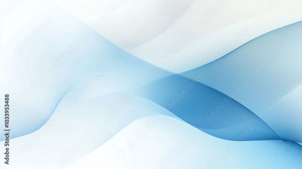 Abstract Blue Waves Background Abstract Blue Waves Background