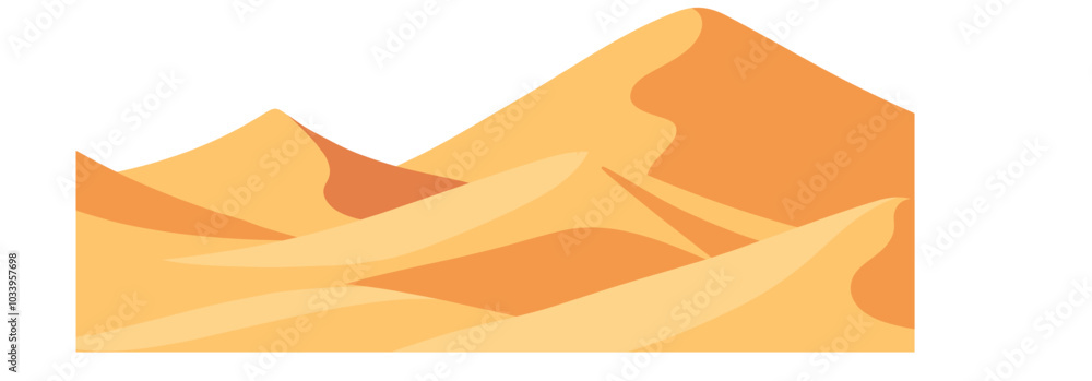 Hand Drawn Desert Illustration Hand Drawn Desert Illustration