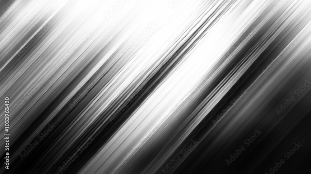 Abstract Black and White Lines
