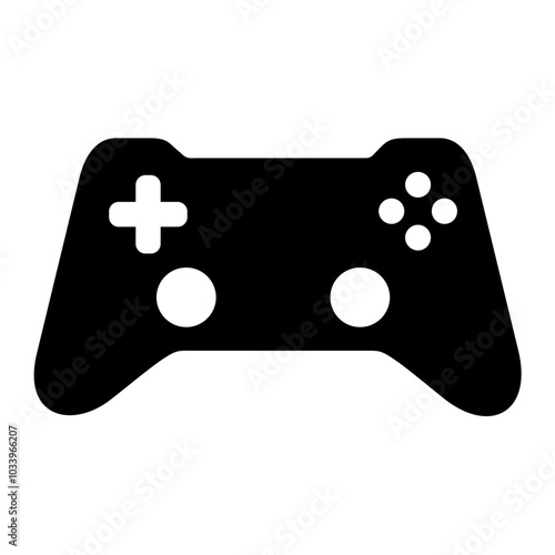 Video game icon. Vector image
