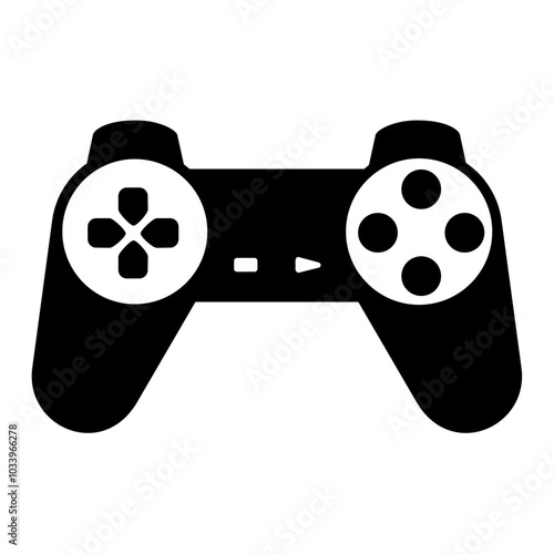 Video game icon. Vector image