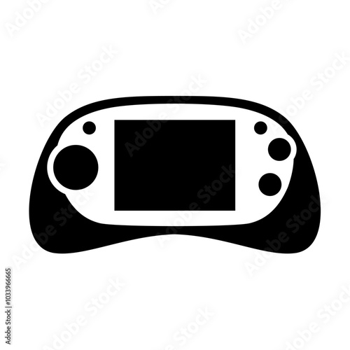 Video game icon. Vector image