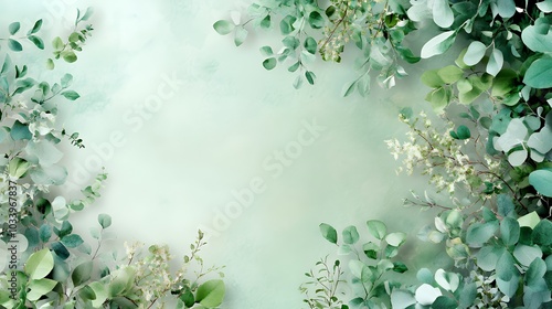 植物のモチーフ画