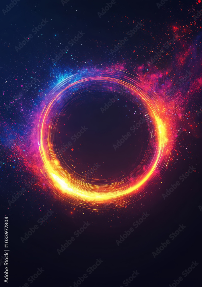 minimalist abstract background with a single, glowing line forming a loop and a circle, symbolizing continuity and innovation. minimalist abstract background with a single, glowing line forming a loop and a circle, symbolizing continuity and innovation.