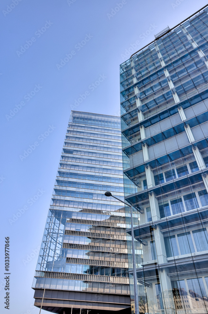Vienna, Austria - July 23, 2024: Building facades in the early morning in Vienna
Vienna, Austria - July 23, 2024: Building facades in the early morning in Vienna