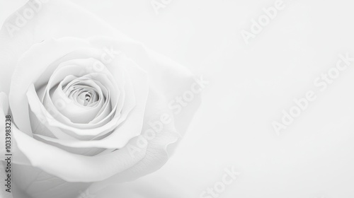 White Rose Close-up