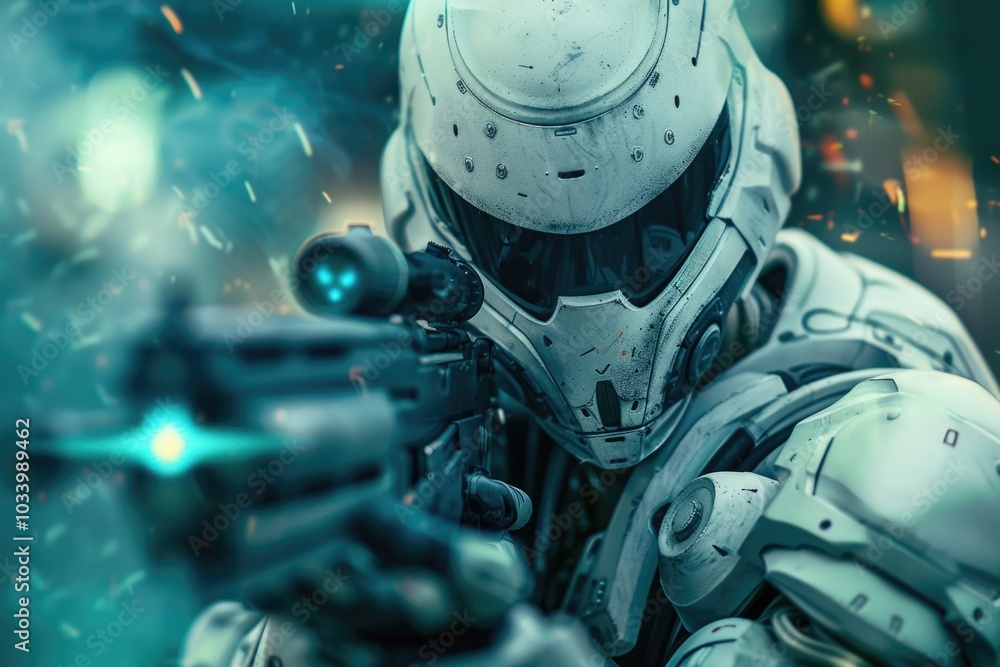 A person holds a gun in a close-up shot A person holds a gun in a close-up shot