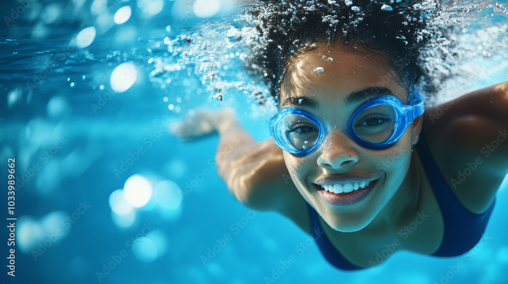 Fototapeta premium promotional_shot_for_swimming