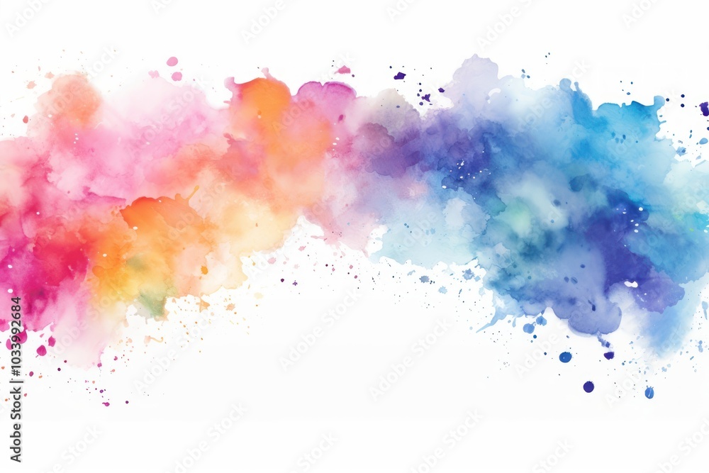 Obraz premium Backgrounds white background creativity splattered.