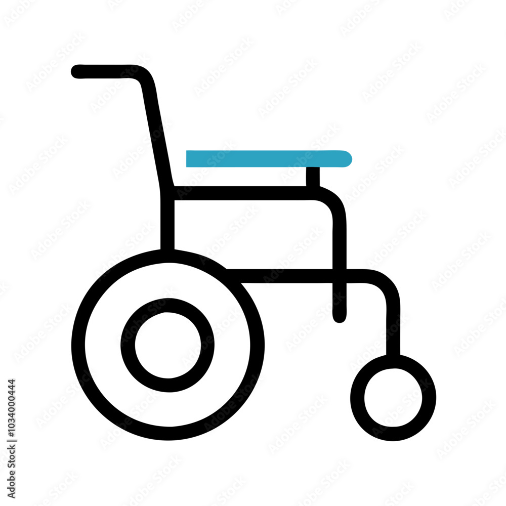 Wheelchair Accessibility Symbol in High Contrast Design Wheelchair Accessibility Symbol in High Contrast Design