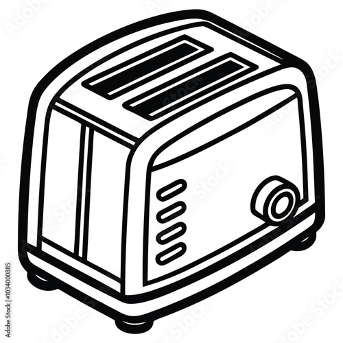 toaster-vector-design-template-illustration-in-white background