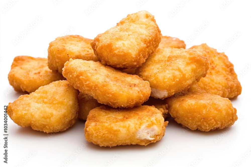 A pile of tater tots stacked high, perfect for a snack or party food A pile of tater tots stacked high, perfect for a snack or party food