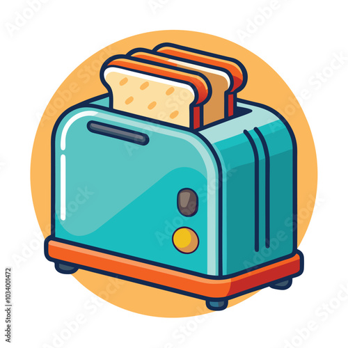 toaster-vector-design-template-illustration-in-white background