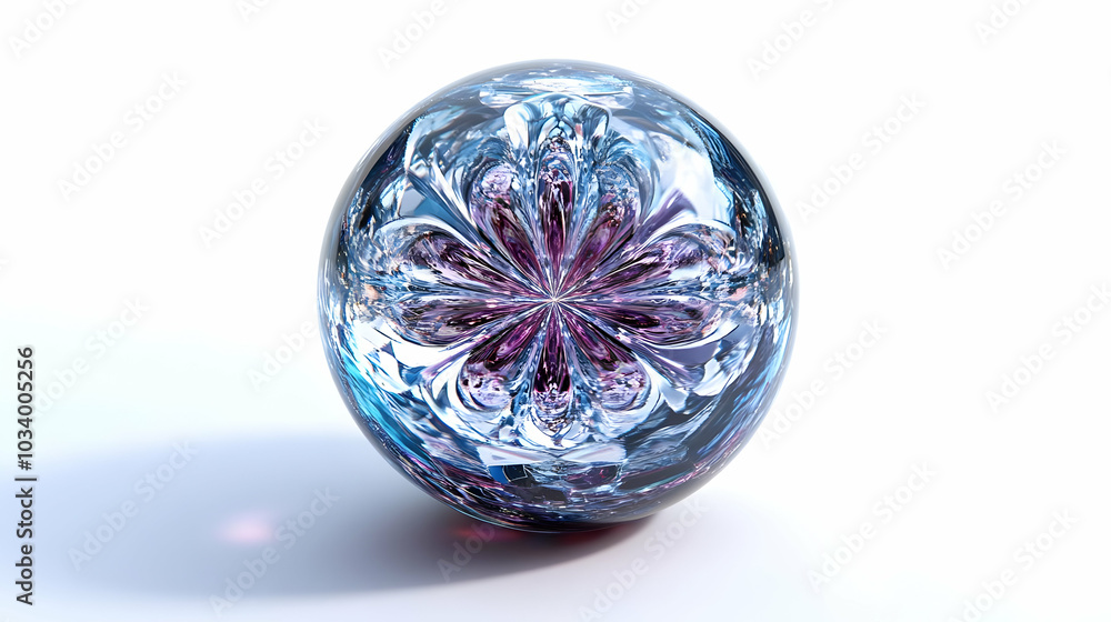 3D Crystal Ball Kaleidoscope Icon for Election Predictions - Mesmerizing Visualizations of Forecasting Methodology - Isolated on White 3D Crystal Ball Kaleidoscope Icon for Election Predictions - Mesmerizing Visualizations of Forecasting Methodology - Isolated on White