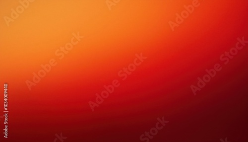 Warm Gradient Abstract Background Banner with Orange to Red Gradient Texture, Ideal for Autumn Themed Web Banners, Minimalistic Presentation Slides, and Cozy, Creative Design Projects