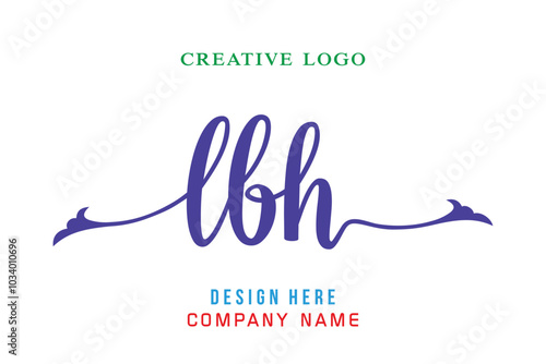 LBH  lettering logo is simple, easy to understand and authoritative