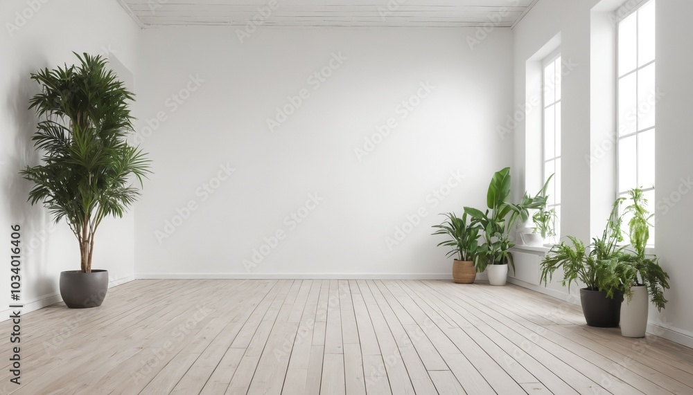 Fototapeta premium Minimalist Living: A Clean and Clutter-Free Space