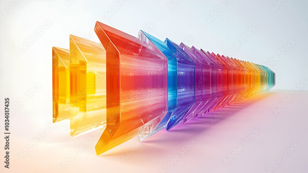 3D Prediction Arrows Passing Through Transparency Prism, Representing Electoral Integrity � Colorful Wide Shot, Soft Abstract Background, Camera Rotation Exploring Data Complexity 3D Prediction Arrows Passing Through Transparency Prism, Representing Electoral Integrity � Colorful Wide Shot, Soft Abstract Background, Camera Rotation Exploring Data Complexity
