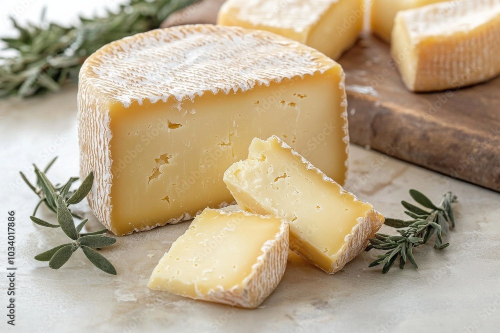 Cheese slices in the kitchen close up food photo Cheese slices in the kitchen close up food photo