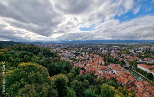 Panorama from Ljubljana