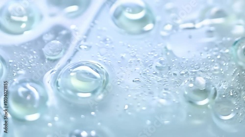 Wallpaper Mural Hyaluronic acid serum texture. Beauty skin care liquid gel. Video High quality. 4K  Torontodigital.ca