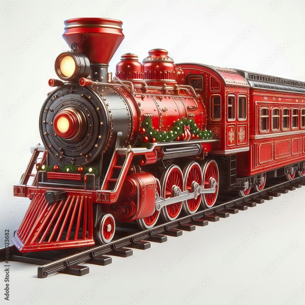 Fototapeta premium Christmas, candles, tree, christmas decor, christmas bird cardinal, christmas tree. holiday, red hat santa claus, magic, pine cones, christmas tree decorations, christmas balls, champagne glass, snow