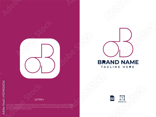 Modern minimalistic logo design for business