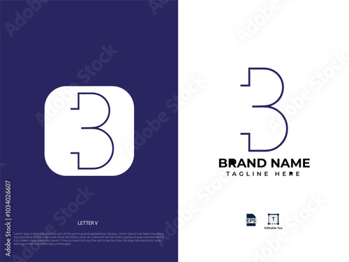 Modern minimalistic logo design for business