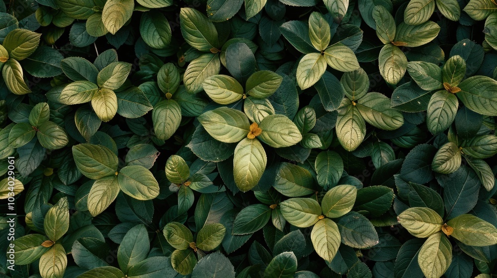 A close-up shot of a bunch of green leaves, perfect for using as a background or texture A close-up shot of a bunch of green leaves, perfect for using as a background or texture