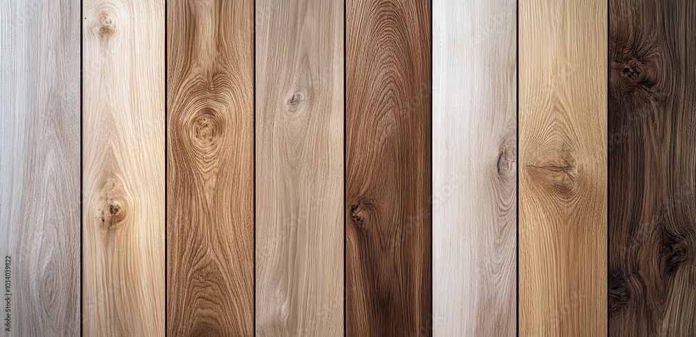 A top view of the textured background, wood wall paneling with natural pine boards, close-up A top view of the textured background, wood wall paneling with natural pine boards, close-up
