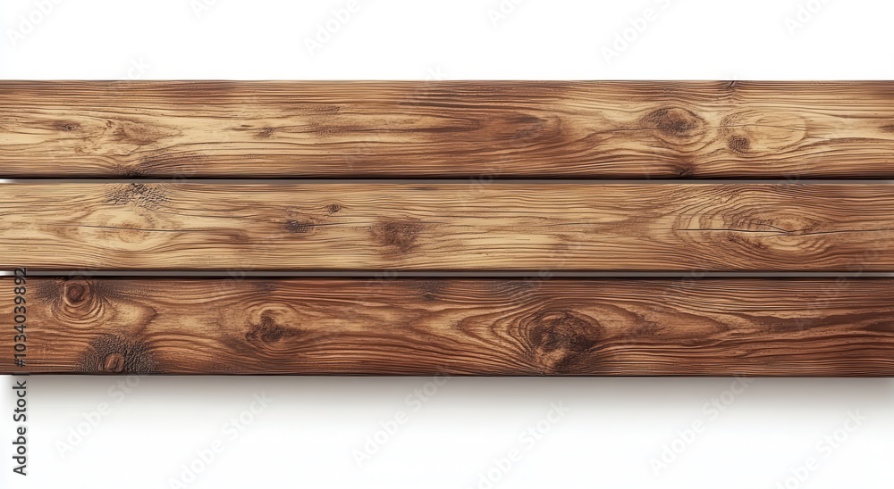 Wooden table top with wood planks on a white background, flat lay. Isolated wooden floor or deck. Copy space. Wooden table top with wood planks on a white background, flat lay. Isolated wooden floor or deck. Copy space.