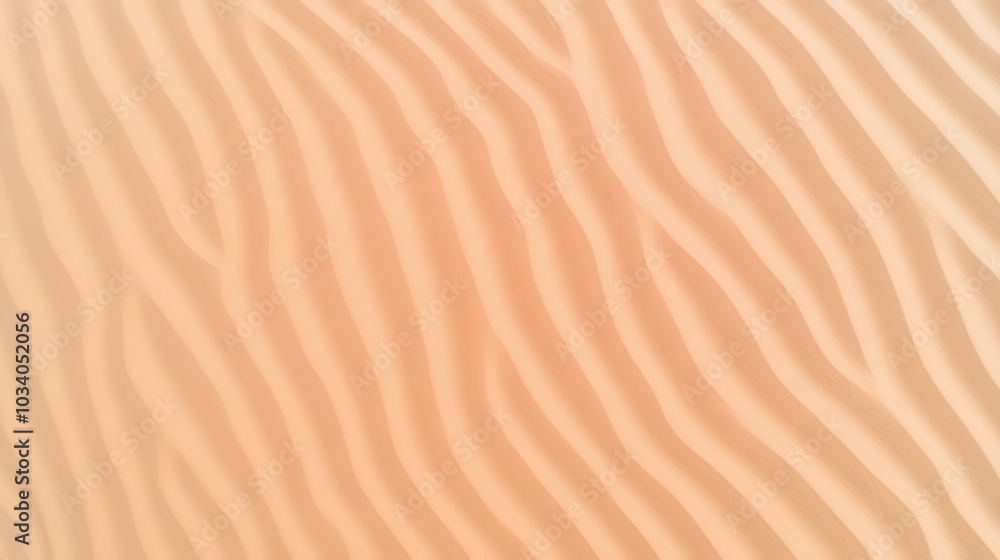 Aerial view of desert dunes with intricate wind patterns forming a mesmerizing texture of ripples and waves across the sandy landscape under warm sunlight. Aerial view of desert dunes with intricate wind patterns forming a mesmerizing texture of ripples and waves across the sandy landscape under warm sunlight.