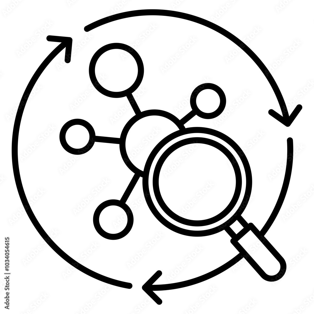 Metabolic pathway analysis icon Metabolic pathway analysis icon