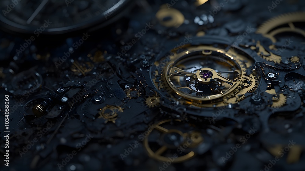 Intricate dismantled mechanical watch with detailed gears and springs on dark background, symbolizing precision and complexity in teardown analysis. Intricate dismantled mechanical watch with detailed gears and springs on dark background, symbolizing precision and complexity in teardown analysis.