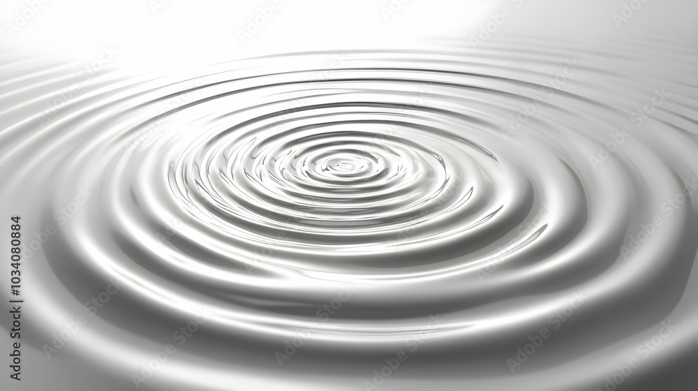 3D White Ripple Outline Frame Concept: Close-Up of Tranquil Ripple Design Showcasing Emotional Calm for Janeiro Branco - Isolated on White Background 3D White Ripple Outline Frame Concept: Close-Up of Tranquil Ripple Design Showcasing Emotional Calm for Janeiro Branco - Isolated on White Background