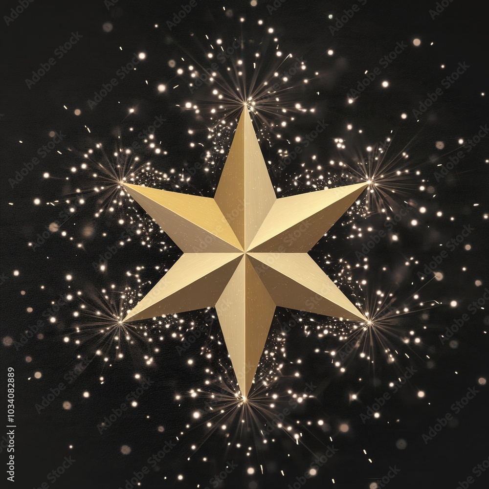 gold star on black background gold star on black background