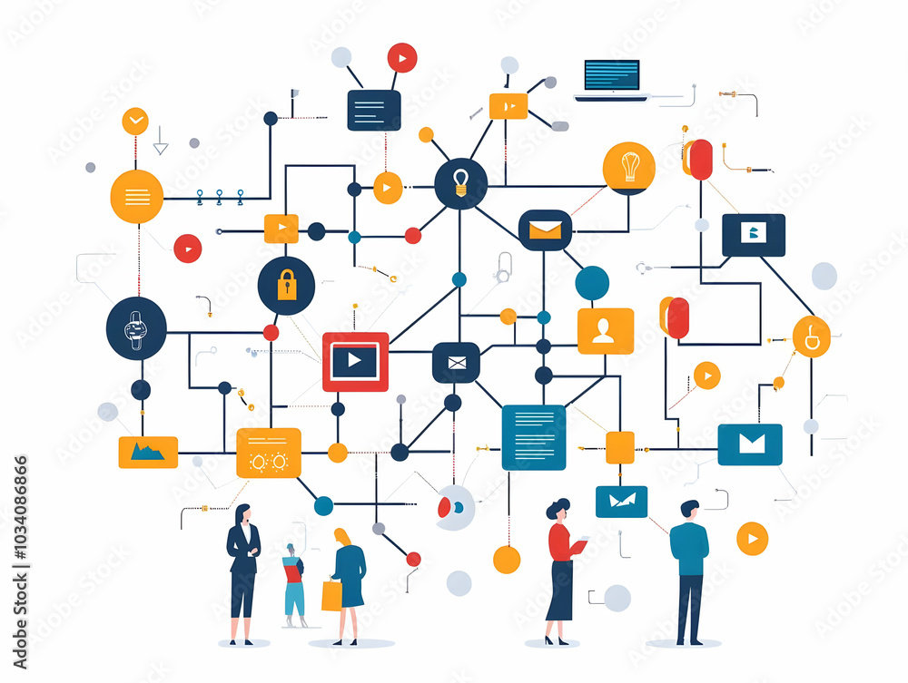 Flat Prediction Algorithm Flowchart Illustration for Election Forecasting - A Smart Business Concept with Decision Points and Data Flow Flat Prediction Algorithm Flowchart Illustration for Election Forecasting - A Smart Business Concept with Decision Points and Data Flow