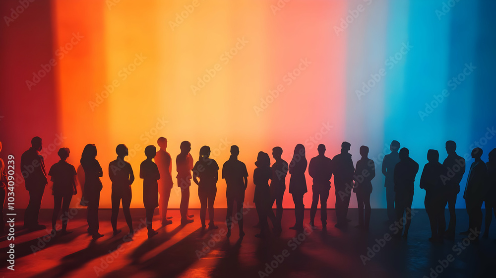 3D Soft Gradient Background with Shadow Puppets in Voting Scenes - A Creative Representation of the Importance of Every Vote with Wide Copy Space for Storytelling 3D Soft Gradient Background with Shadow Puppets in Voting Scenes - A Creative Representation of the Importance of Every Vote with Wide Copy Space for Storytelling