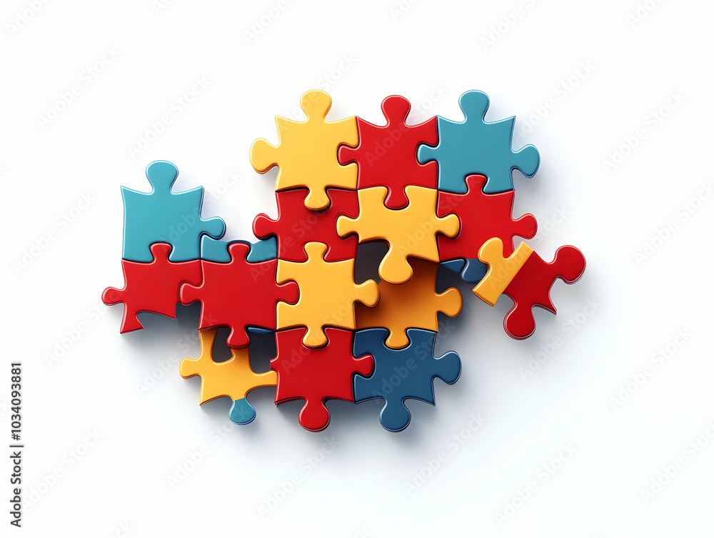 Flat Glossy Policy Puzzle Pieces Concept: Close-Up of Glossy Puzzle Pieces Forming a Partial Policy Document for Collaborative Governance Messaging Flat Glossy Policy Puzzle Pieces Concept: Close-Up of Glossy Puzzle Pieces Forming a Partial Policy Document for Collaborative Governance Messaging