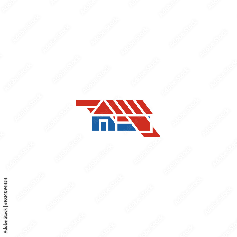 House of weapons abstract logo design. House of weapons abstract logo design.