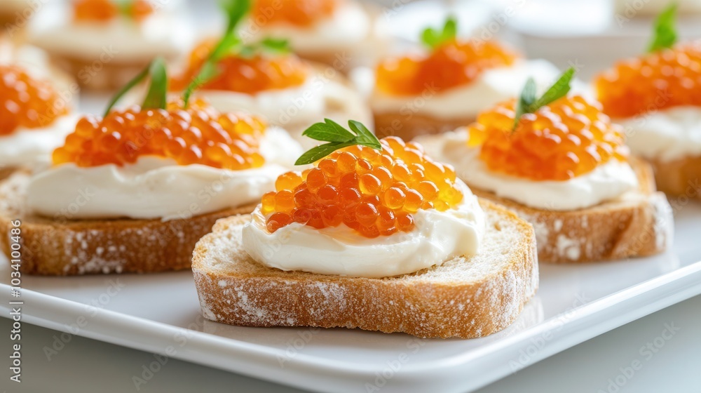 making sandwiches with baguette and butter with caviar making delicious and healthy sandwiches with red caviar making sandwiches with baguette and butter with caviar making delicious and healthy sandwiches with red caviar