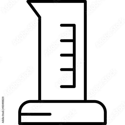 Graduated Cylinder Icon