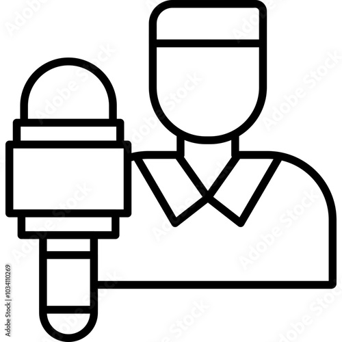 Journalist Icon