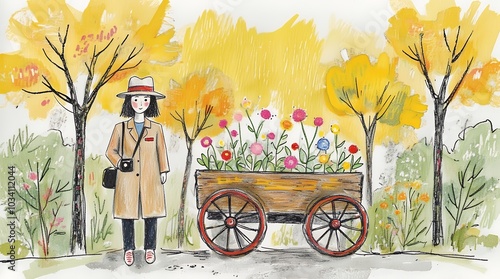 Embracing the Tranquility of Autumn: Vibrant Fall Colors and Serene Moments in Nature