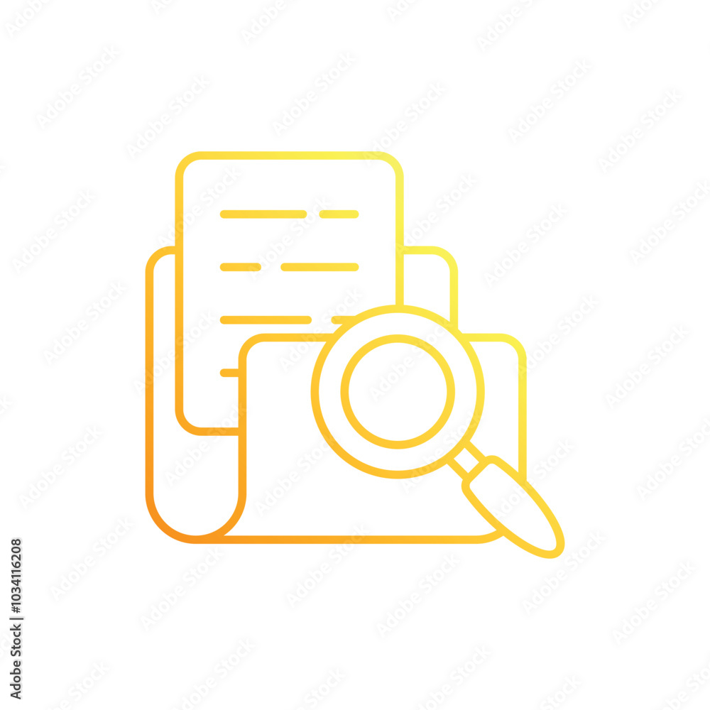 Case Study vector icon Case Study vector icon