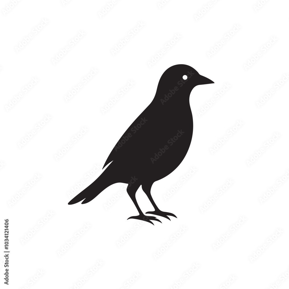 Fototapeta premium bird silhouettes clip art
