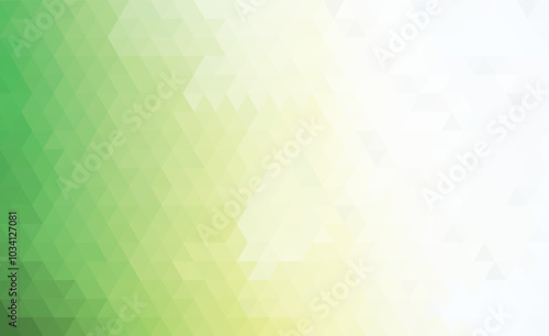 Wallpaper Mural Abstract geometry triangle green and white with space texture background pattern. Torontodigital.ca