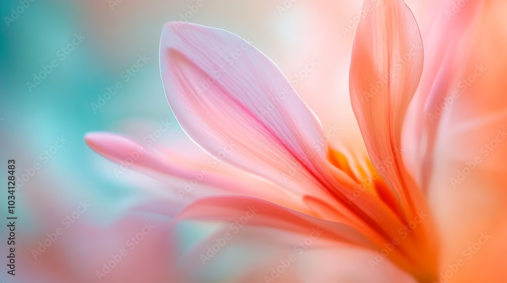Vibrant purple flower in bloom, a closeup with dreamy blurred background closeup Vibrant purple flower in bloom, a closeup with dreamy blurred background closeup